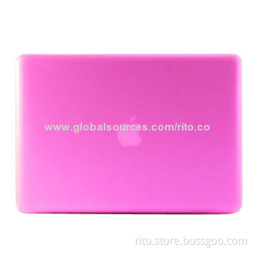 Rose Color Rubberized Hard Case for Macbook Air 11"